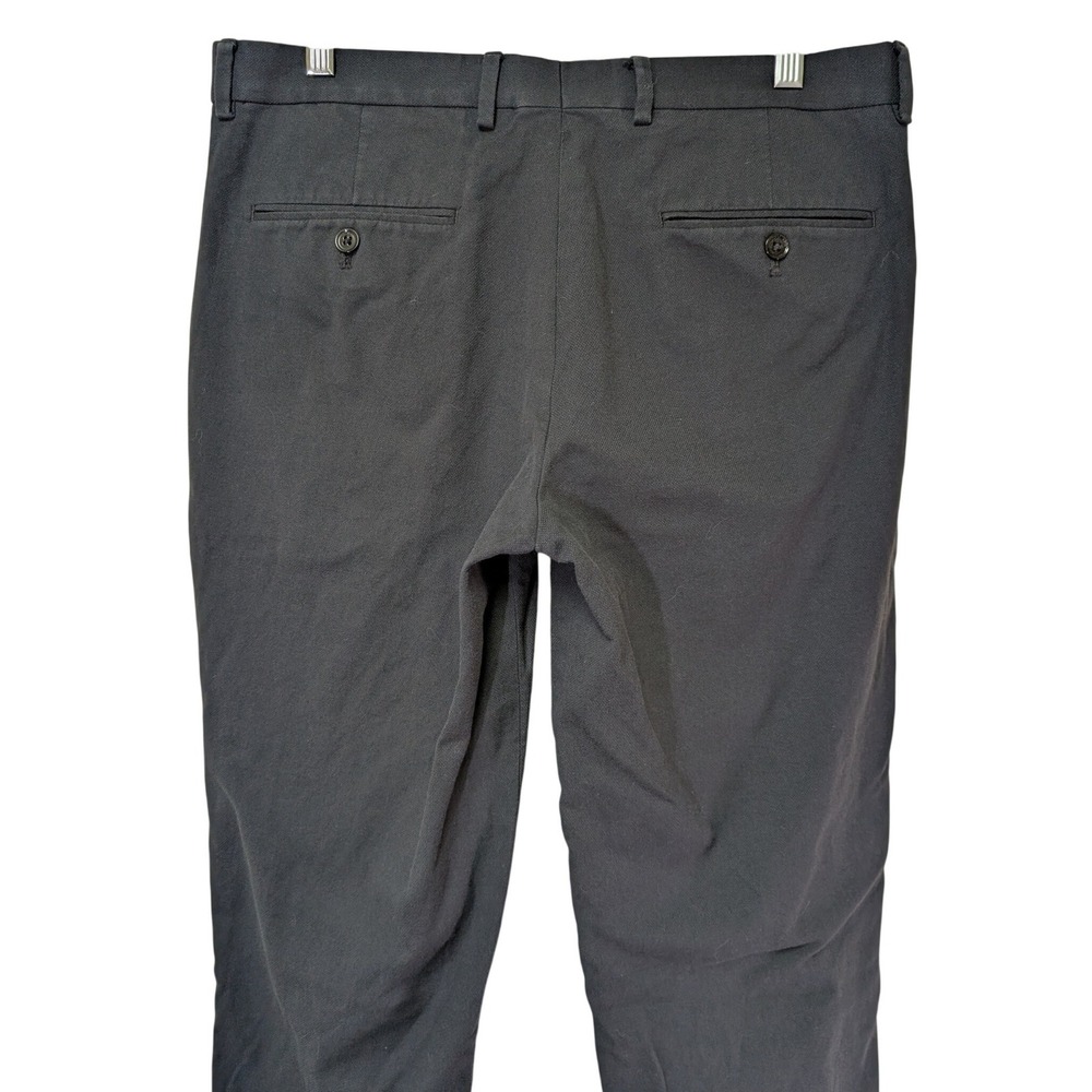 Express Mens 32 x 34 Slim Fit Stretch Dark Gray Dress Pants Business Casual - Picture 6 of 11